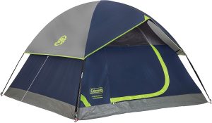 Coleman Sundome Camping Tent, 2/3/4/6 Personas