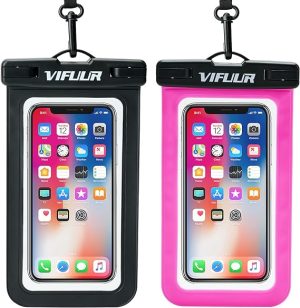 Funda impermeable universal para teléfono celular, compatible con iPhone 15, 14, 13, 12 Pro Max, XS Plus, Samsung Galaxy