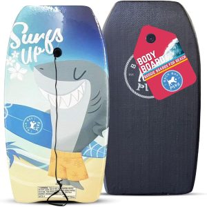 Core Boogie para playa, bodyboard, tabla para niños de playa con correa de muñeca para niños y adultos