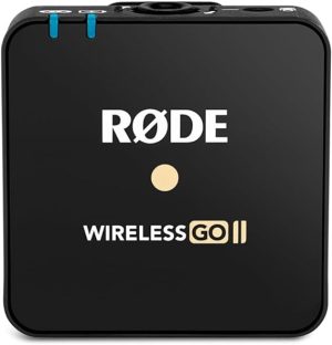RØDE Wireless GO II TX Transmisor inalámbrico ultracompacto con micrófono integrado